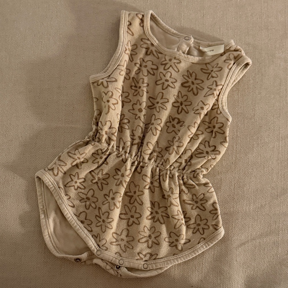 Rylee and Cru Floral Baby Romper